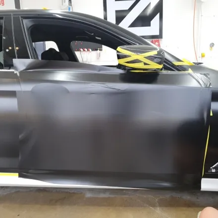 BMW G30 5시리즈 사틴블랙 전체랩핑/유광블랙 루프스킨 / 시흥, 안산, 군포, 안양