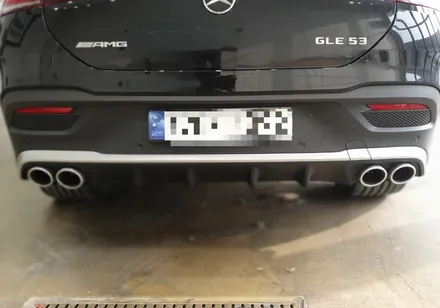 벤츠 GLE53 AMG 전체 크롬 죽이기 랩핑! 시흥 랩핑 풀카스킨에서 / 시흥, 안산, 군포, 안양