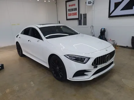 벤츠 c257 cls450 사틴블랙랩핑/크롬죽이기/튜닝 / 시흥, 안산, 군포, 안양