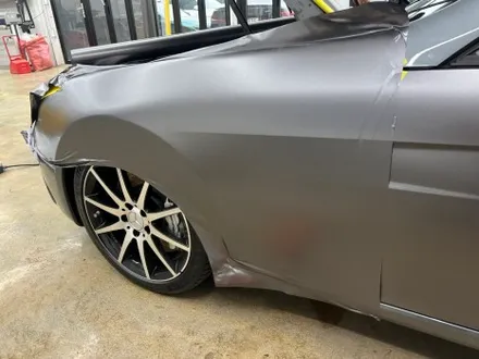 <시흥랩핑 풀카스킨>벤츠 slc43 AMG 사틴다크그레이랩핑/바이퍼라인데칼 / 시흥, 안산, 군포, 안양