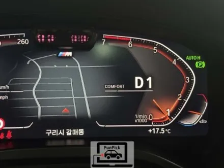 BMW튜닝 2023년 G02 X4 20i ID7용 M트랙뷰(M레이스뷰) 설치