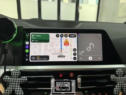 BMW카플레이 19년식 G20 3시리즈 330i ID7적용차량 애플카플레이/안드로이드오토 활성화 작업