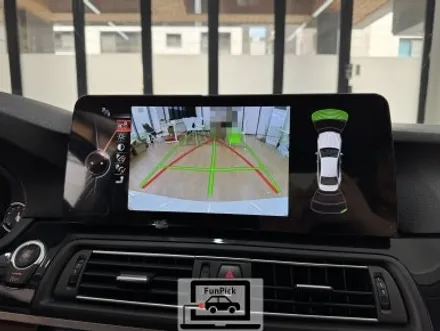 BMW안드로이드오토 16년식 F10 5시리즈 12인치 터치mmi 모니터 설치