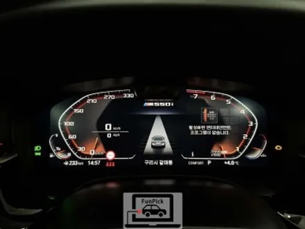 BMW튜닝 2022년 G30 M550i 5시리즈 ID7용 M트랙뷰(M레이스뷰) 설치