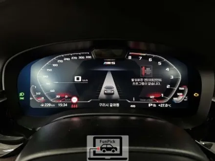 BMW튜닝 2022년 G30 M550i 5시리즈 ID7용 M트랙뷰(M레이스뷰) 설치