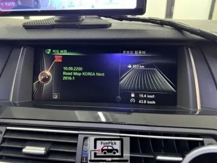 BMW안드로이드오토 16년식 F10 5시리즈 12인치 터치mmi 모니터 설치