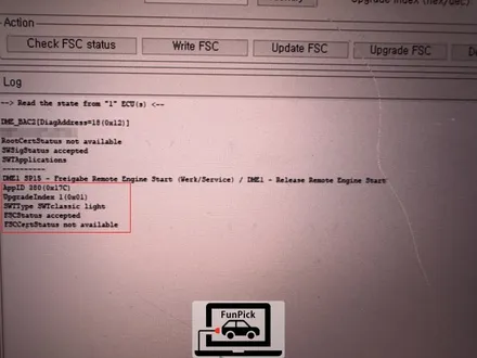BMW 21년식 G30 M550i LCI 순정형 원격시동 활성화 작업