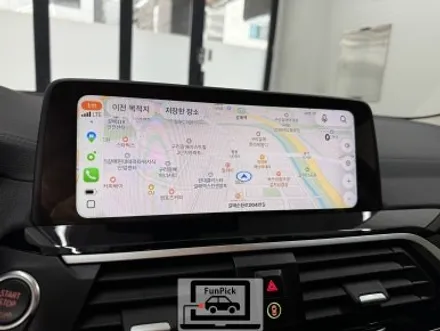 BMW카플레이 2018년식 G01 X3 풀코딩 및 애플카플레이 풀스크린 활성화