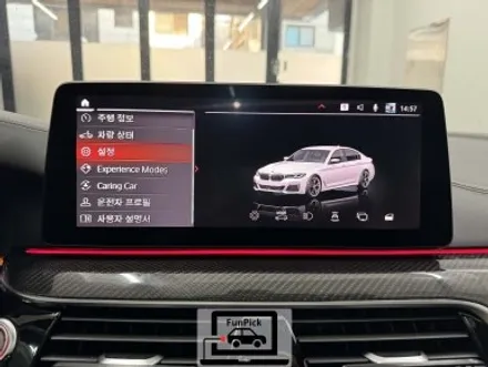 BMW튜닝 2022년 G30 M550i 5시리즈 ID7용 M트랙뷰(M레이스뷰) 설치