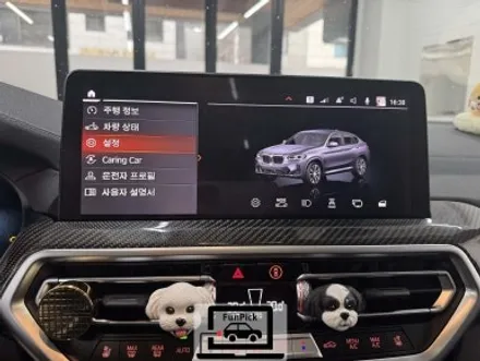 BMW튜닝 2023년 G02 X4 20i ID7용 M트랙뷰(M레이스뷰) 설치