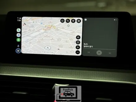 BMW안드로이드오토 2018년식 G30 520d 5시리즈 안드로이드오토 활성화 작업 (mmi모듈)