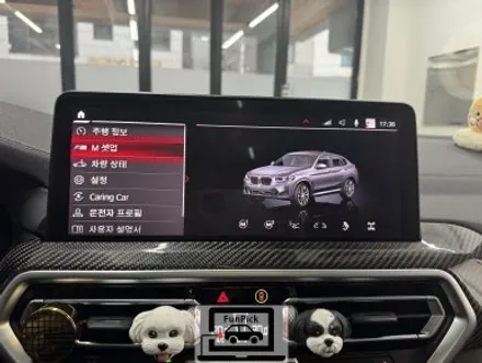 BMW튜닝 2023년 G02 X4 20i ID7용 M트랙뷰(M레이스뷰) 설치