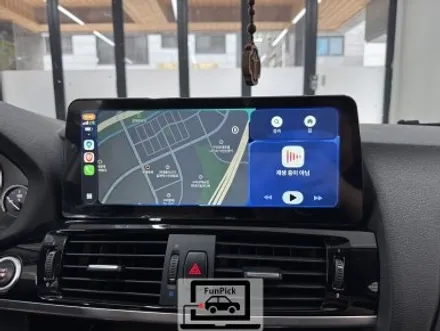 BMW카플레이 15년식 F25 X3 12인치 터치mmi 애플카플레이모듈 설치