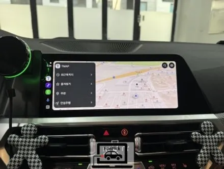 BMW카플레이 19년식 G20 3시리즈 330i ID7적용차량 애플카플레이/안드로이드오토 활성화 작업