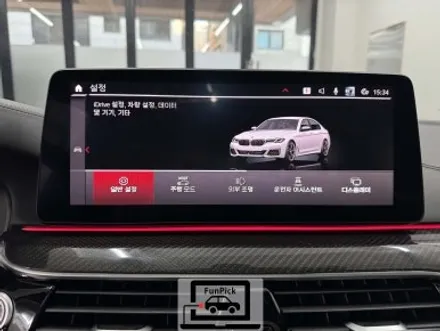 BMW튜닝 2022년 G30 M550i 5시리즈 ID7용 M트랙뷰(M레이스뷰) 설치
