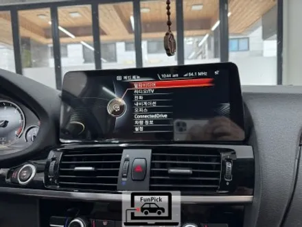 BMW카플레이 15년식 F25 X3 12인치 터치mmi 애플카플레이모듈 설치