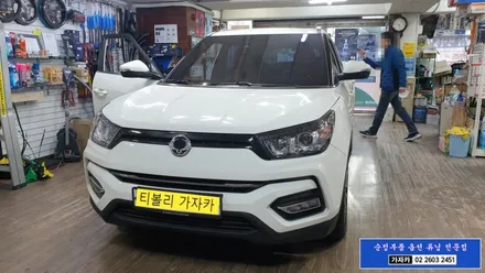 쌍용자동차 운전자 충돌사고예방 안전장치 \