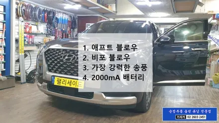 2022 팰리세이드 여름맞이 확실한 선택 자동차에어컨 습기 건조기 뉴 에코블로우 애프터블로우  장착 하시고 냄새제거 곰팡이 제거 신차증후군 해소 됩니다. / 양천구 신월동