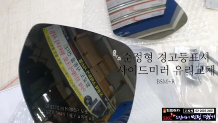 순정형 사제 레이다 사각지대 후측방경보 BSM \