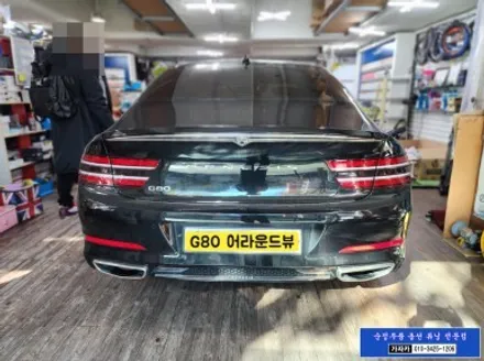 신형 G80 RG3 순정 서라운드뷰 어라운드뷰 증강현실 순정부품 장착 기능 활성화 - 제네시스 서울 자동차 순정옵션 튜닝 가자카 본점 / 서울 양천, 강서, 목동