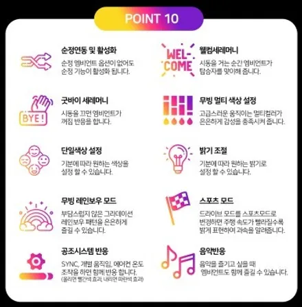 [그랜져ig 2017년] 순정연동 에이비클 무빙 엠비언트라이트 자동차 실내 무드 조명등 서울 양천점 가자카 (A Vicle) 프리미엄 아크릴 LED 조명 / 서울 양천, 강서, 목동
