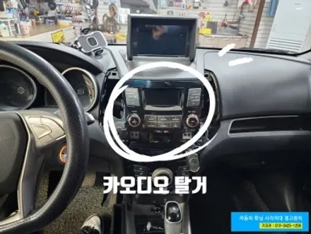[ 티볼리 초보운전 ]사각지대 해소 안드로이드 올인원 + 어라운드뷰 장착 - 가자카 / 양천구 신월동