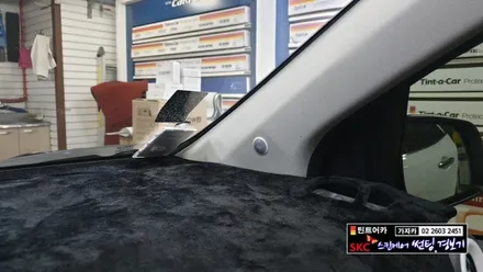 올뉴모닝 고급옵션 차량 적용되는 측후방경보기 시스템 \