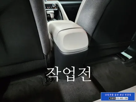 아반떼CN7 여름준비 뒷자리 2열 공조기 확장 에어벤트 순정으로 업그레이드 합니다. / 양천구 신월동