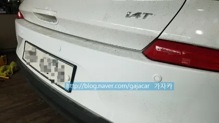 2018년 I30(PD) 차량 후방감지기 경보 장치기 설치 되어 있지 않아서 현대모비스 순정용품 4구 매립 후방경보기 설치 합니다. / 양천구 신월동