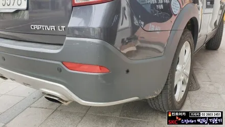 이보다 더 좋을순 없다..  쉐보레 캡티바 사각지대해소 측후방경보기 BSA감지기 장착 전문점 가자카 / 양천구 신월동