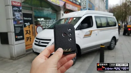 그랜드스타렉스 캠핑카 도원텍 알리바바 810b si 스타트버튼 스마트키 와 락폴딩 릴레이 장착으로 차량 배터리 방전 예방과 디젤 차량 엔진 보호를 위한 터보 후열 기능까지 가자카 / 양천구 신월동