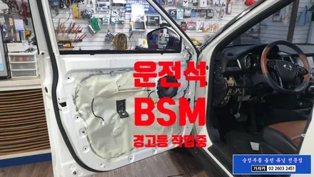 쌍용자동차 운전자 충돌사고예방 안전장치 \