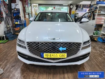 G80 RG3 서라운드뷰 시공 순정옵션 누락되어서 모비스 순정부품으로 옵션 기능 그대로 순정화 튜닝 - 서울 자동차 튜닝명가 가자카 / 서울 양천, 강서, 목동