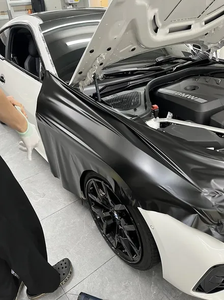 궁금했던 랩핑 가격, BMW 420i 쿠페 사틴블랙 변신으로 알아보는 합리적인 가치! / 송파구 가락동