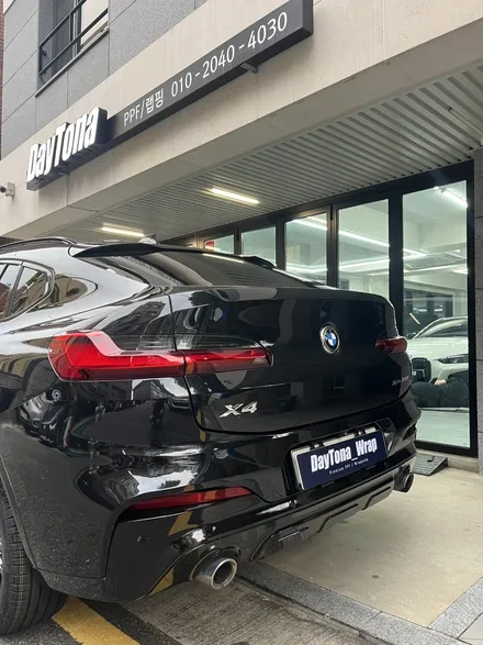 BMW X4 크롬죽이기, 데이토나랩에서 완벽한 변신을 경험하세요! (ft. 프리미엄 크롬딜리트) / 송파구 가락동