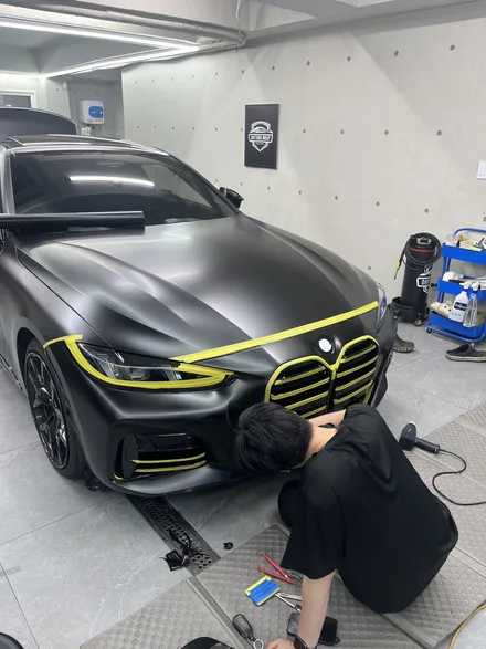 궁금했던 랩핑 가격, BMW 420i 쿠페 사틴블랙 변신으로 알아보는 합리적인 가치! / 송파구 가락동
