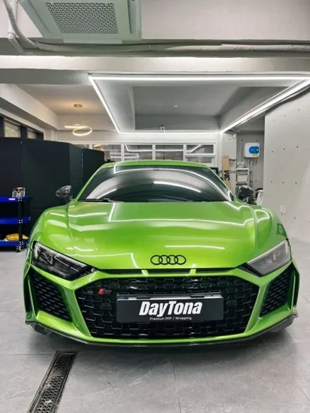 송파랩핑 Audi R8 루프스킨 순정 같은 카본랩핑 / 송파구 가락동