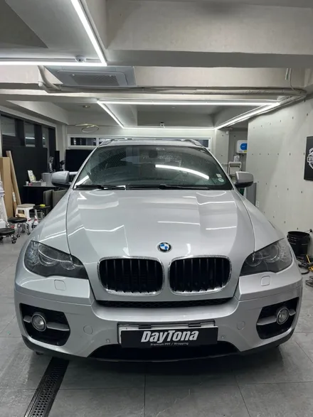[송파랩핑] 2013년식 BMW X6 은색 → 사틴블랙(무광블랙) 랩핑 시공 후기 | 데이토나랩 / 송파구 가락동