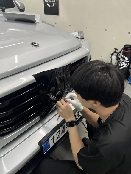 [벤츠 G450d] 지바겐 크롬죽이기 & 스모그 필름 시공으로 나이트 패키지 완벽 구현! | 데이토나랩 / 송파구 가락동