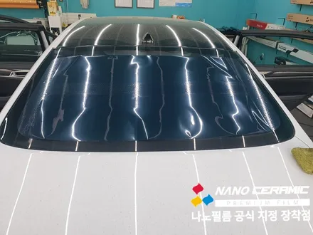 청주차썬팅 제네시스 G80 이지스BR 나노필름 재시공은 진천격차에서