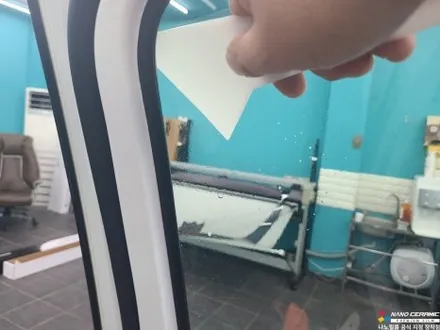 진천군 자동차 썬팅 넥쏘 나노필름 NF5 시공 Nx1000 블랙박스 설치까지 한번에 격차에서