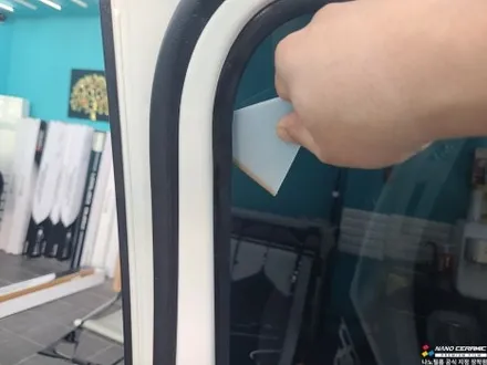 진천대형차썬팅 기아 카니발 수준급의 열차단 나노필름 NF7 시공