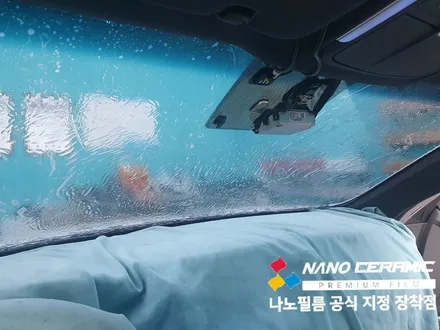청주차썬팅 제네시스 G80 이지스BR 나노필름 재시공은 진천격차에서