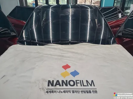 충북진천 자동차 썬팅 업체 베뉴 나노필름 NF5·DF8 블랙박스 장착 및 PPF 시공 현장