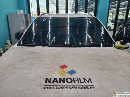 충북썬팅전문 기아 쏘렌토 고급 세라믹 비반사 나노필름 NF7 시공기