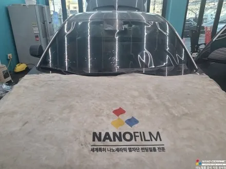진천 썬팅 잘하는데 아이오닉5 신차 검수 패키지 나노필름 NF5 썬팅 아이로드 NX1000 블랙박스 설치까지