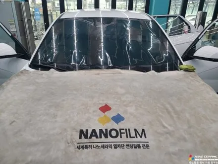진천 썬팅 전문 시공 아이오닉5 나노필름 NF5 시공 고선명도 고내구성 고내열성 최적의 열차단
