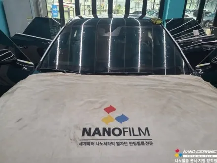 진천썬팅시공 그랜저 압도적 가성비 나노필름 NF5 무결점 시공