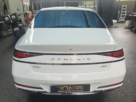 충북썬팅시공점 진천 격차 G90 리무진 이지스BR 시공