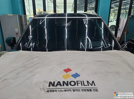 진천 썬팅 나노필름 NF5 팰리세이드 깔끔 시공